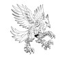 COLORIAGE ROBOT ANIMAUX SAUVAGES aigle