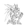 COLORIAGE ROBOT ANIMAUX SAUVAGES phœnix