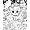 Coloriage Sirène