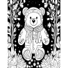 Coloriage ourson Teddy bear