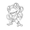 ANIMAUX ARTS MARTIAUX KUNG FU grenouille rainette