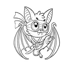 ANIMAUX ARTS MARTIAUX KUNG FU chauve-souris