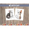 Coloriage CHATS américain égyptien